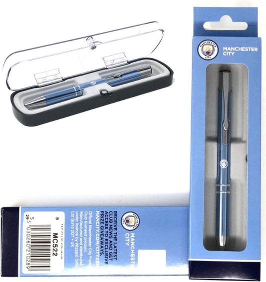 Manchester City F.C. Executive Chrome Ballpoint Pen