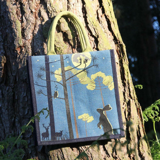 "Moonlight" Jute Shopping Bag